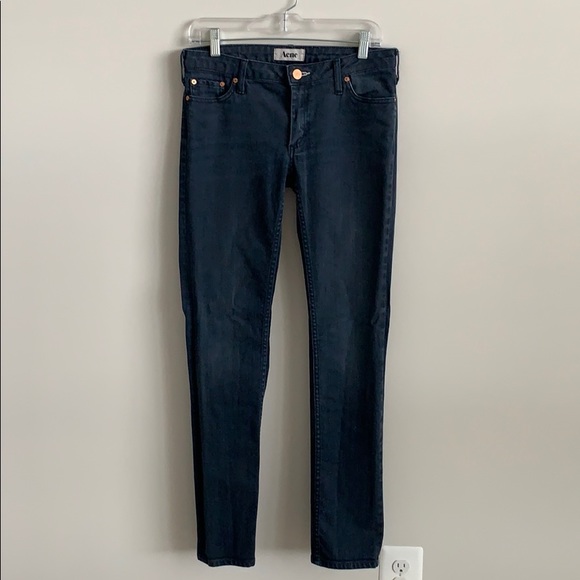 ACNE Kex Skinny Denim Jeans Size 30/32 - Picture 1 of 5